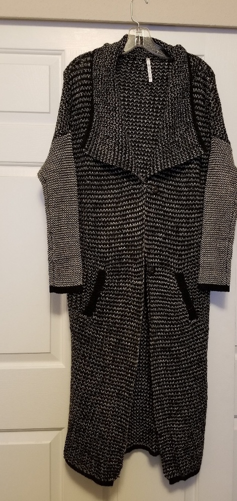 Long sweater coat